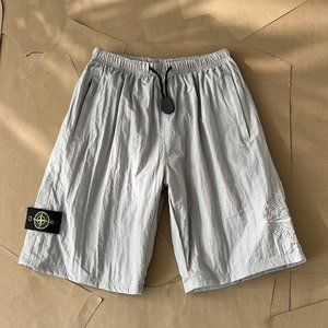 Stone Island Summer Embroidered Shorts